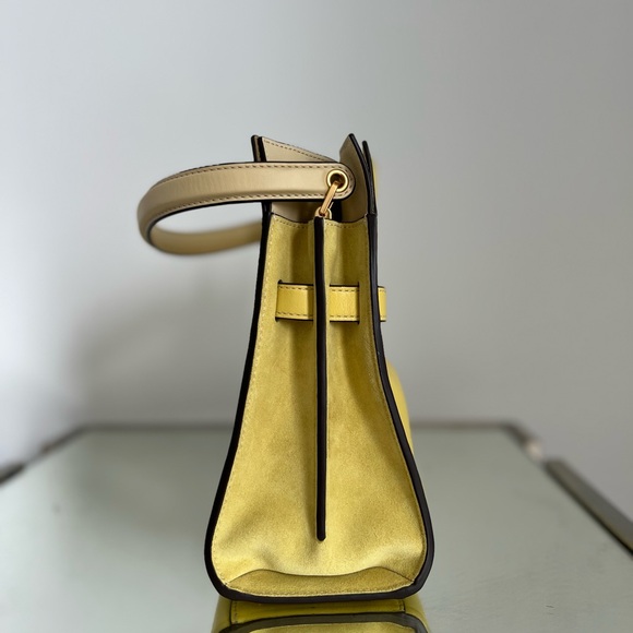 Like new TORY BURCH SMALL LEE RADZIWILL COLORBLOCK DOUBLE BAG $998 - Picture 12 of 13